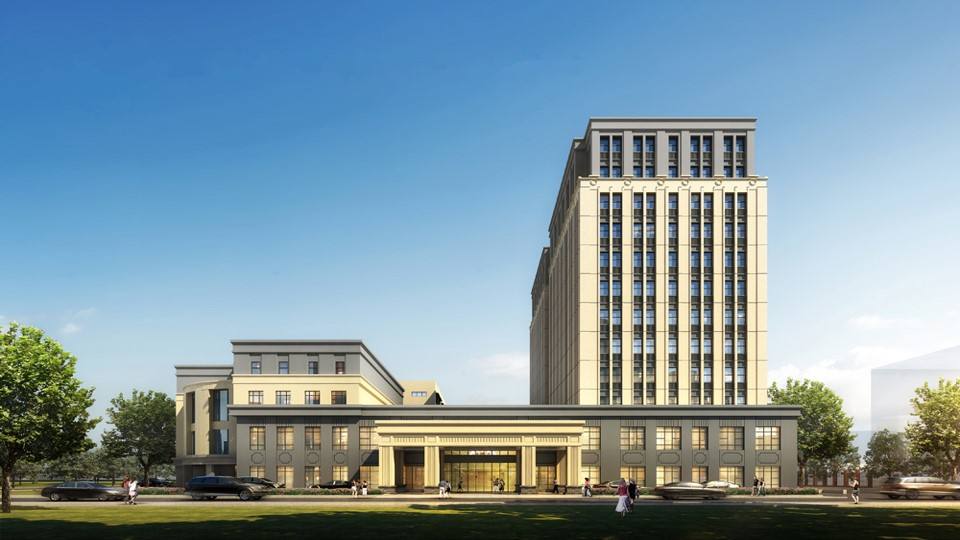 上海体育大学交流中心主楼