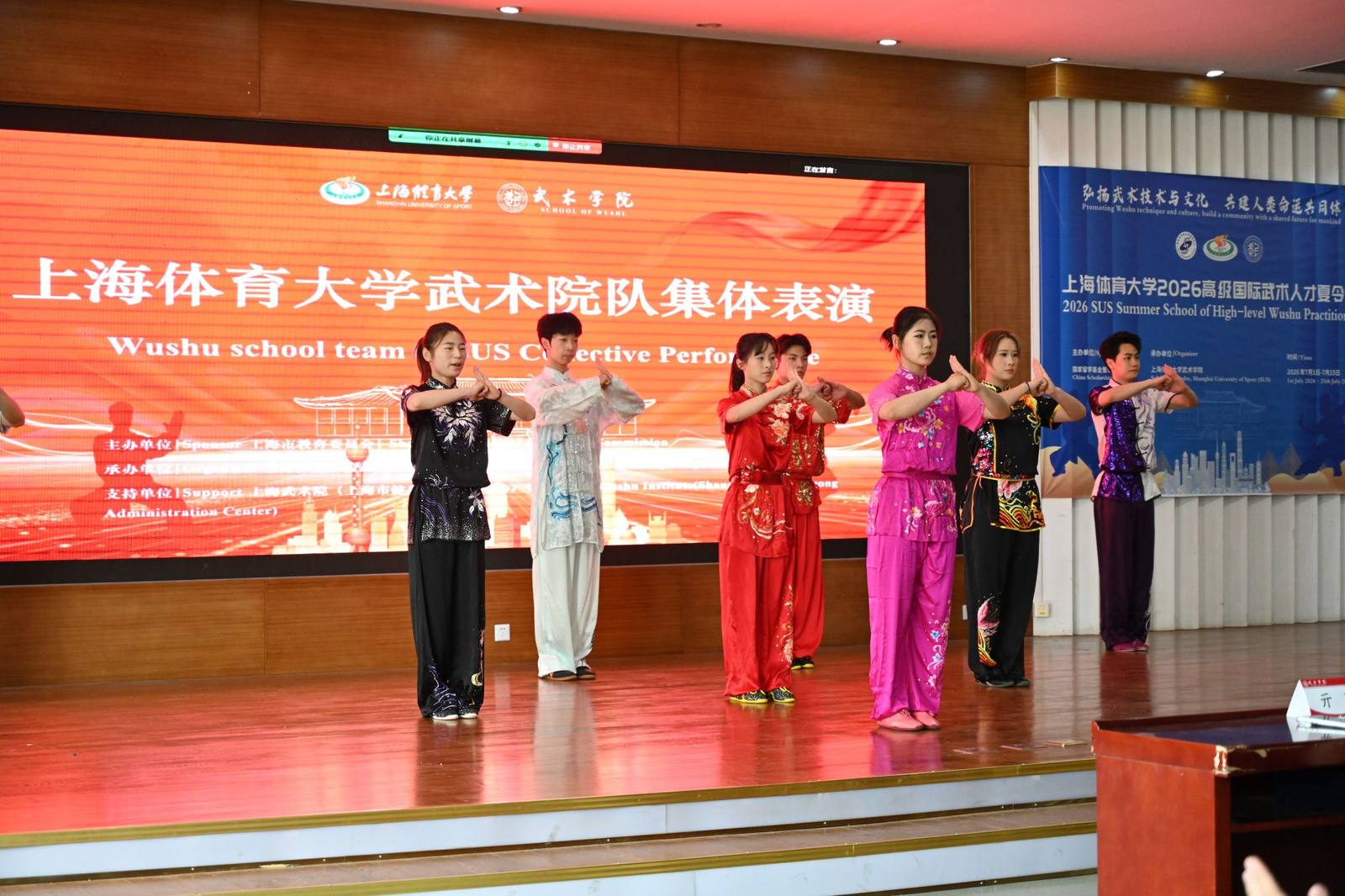 武术展演互动